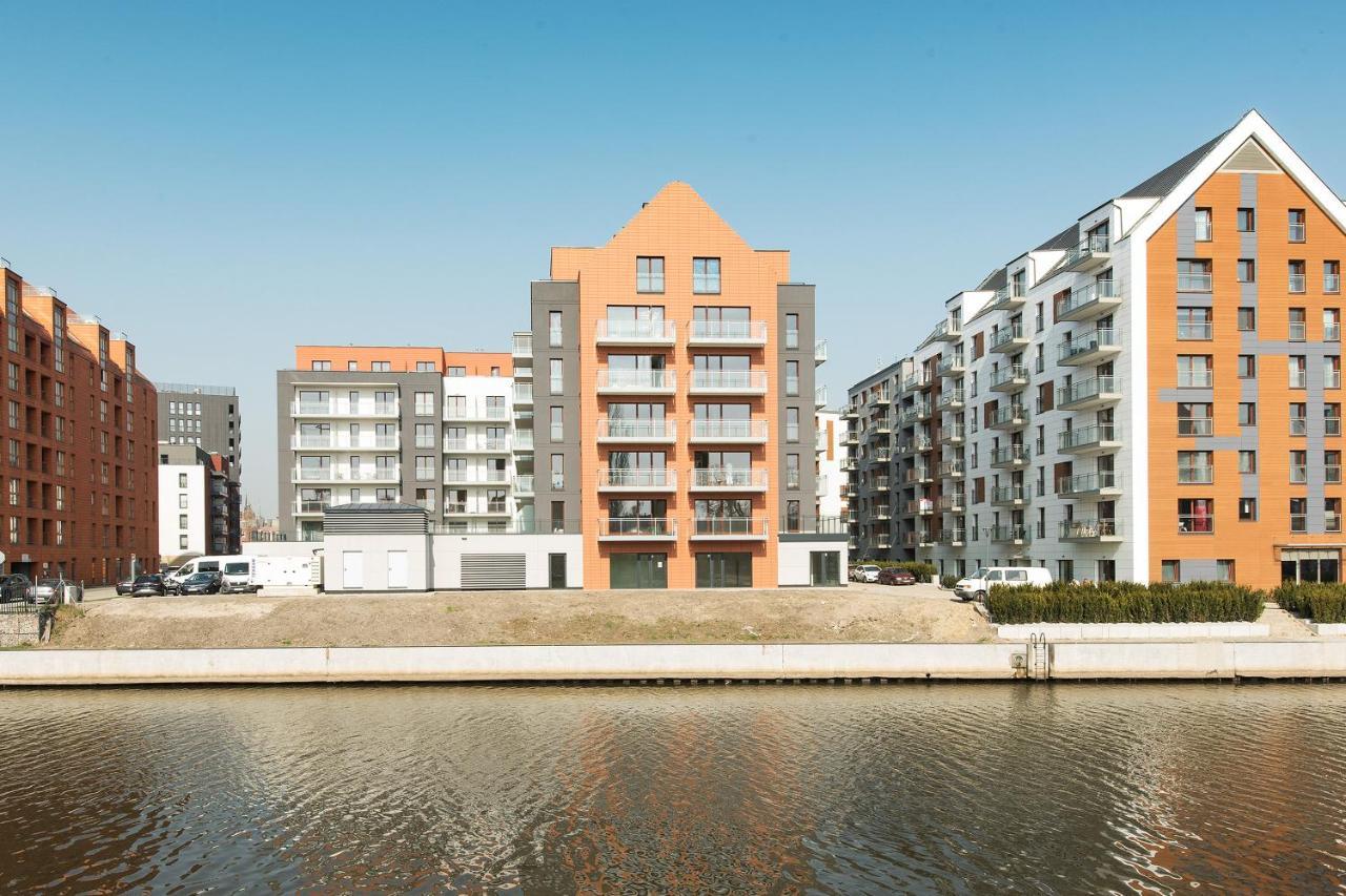 Aura Island Riverside By Downtown Apartments Danzica Esterno foto